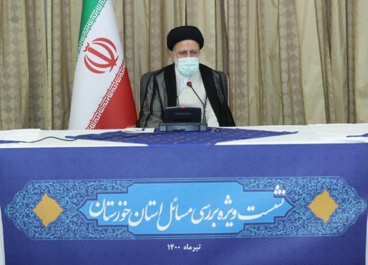 رییس جمهور منتخب در نشست ویژه بررسی مسائل خوزستان