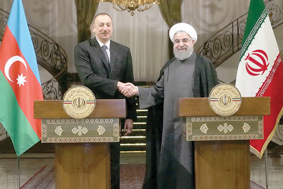 دکتر روحانی در نشست خبری با رییس‌جمهوری آذربایجان