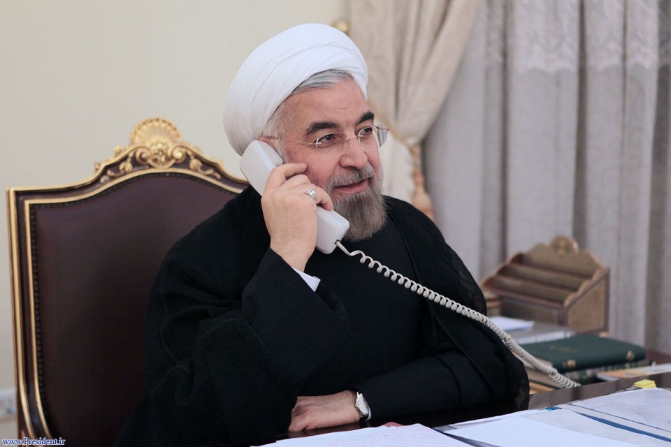 دکتر روحانی در گفت وگوی تلفنی رییس جمهور آذربایجان
